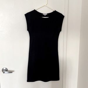 Velvet Torch Black Fitted Dress